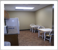 The Break Room in the The Atrium Office Suites