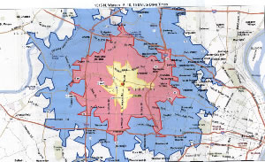 15 Minute Radius Map